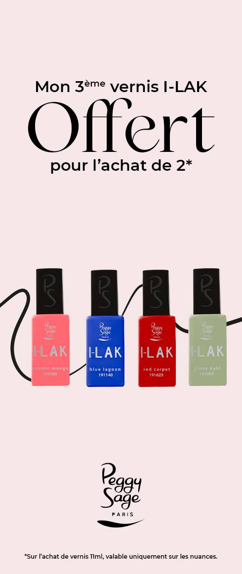 3+1 Sur les Vernis Semi I-Lak de Peggy Sage