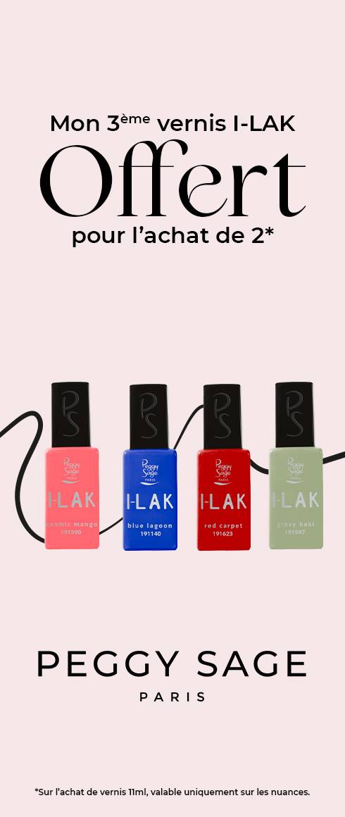 3+1 Sur les Vernis Semi I-Lak de Peggy Sage