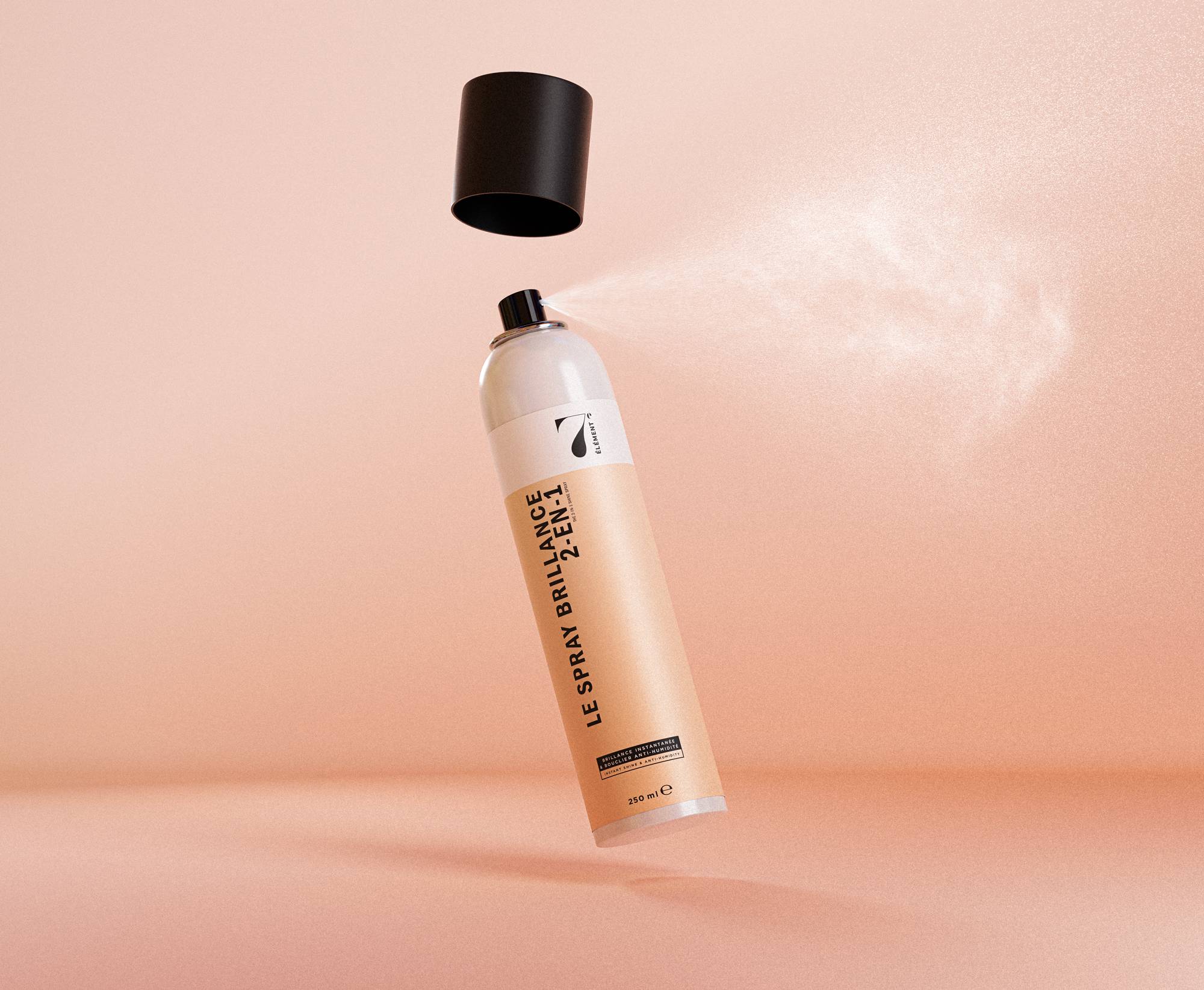 Spray brillance 2-en-1