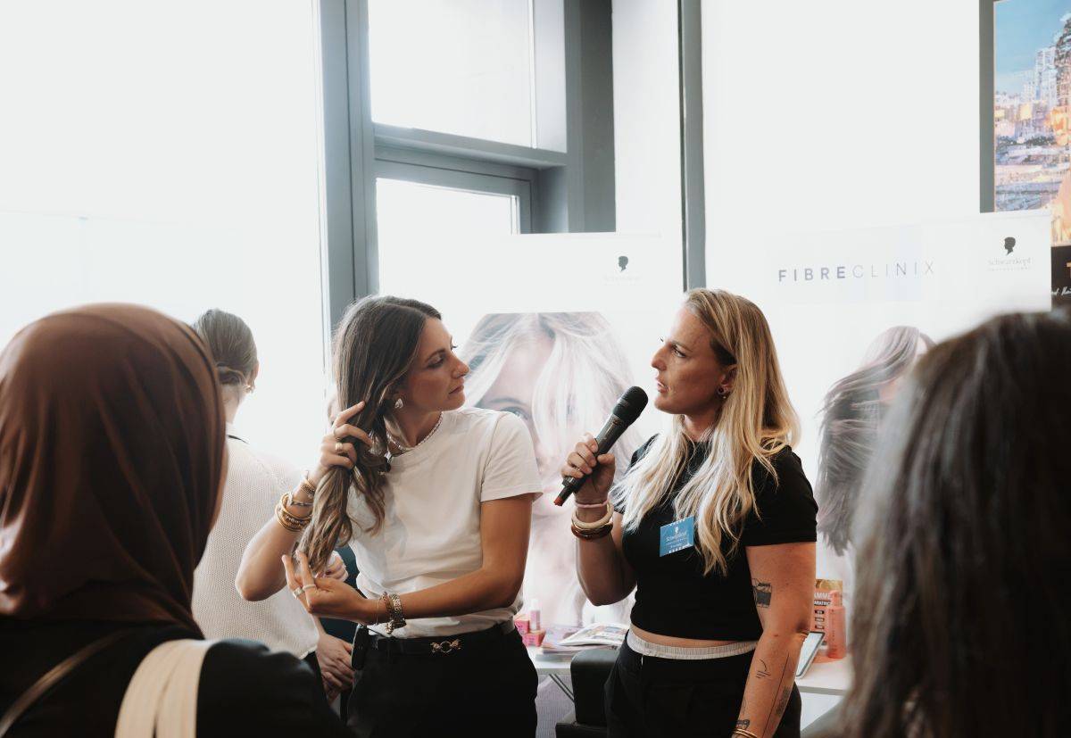 Speech Schwarzkopf Professional pendant le Bleu Libellule Pro Tour