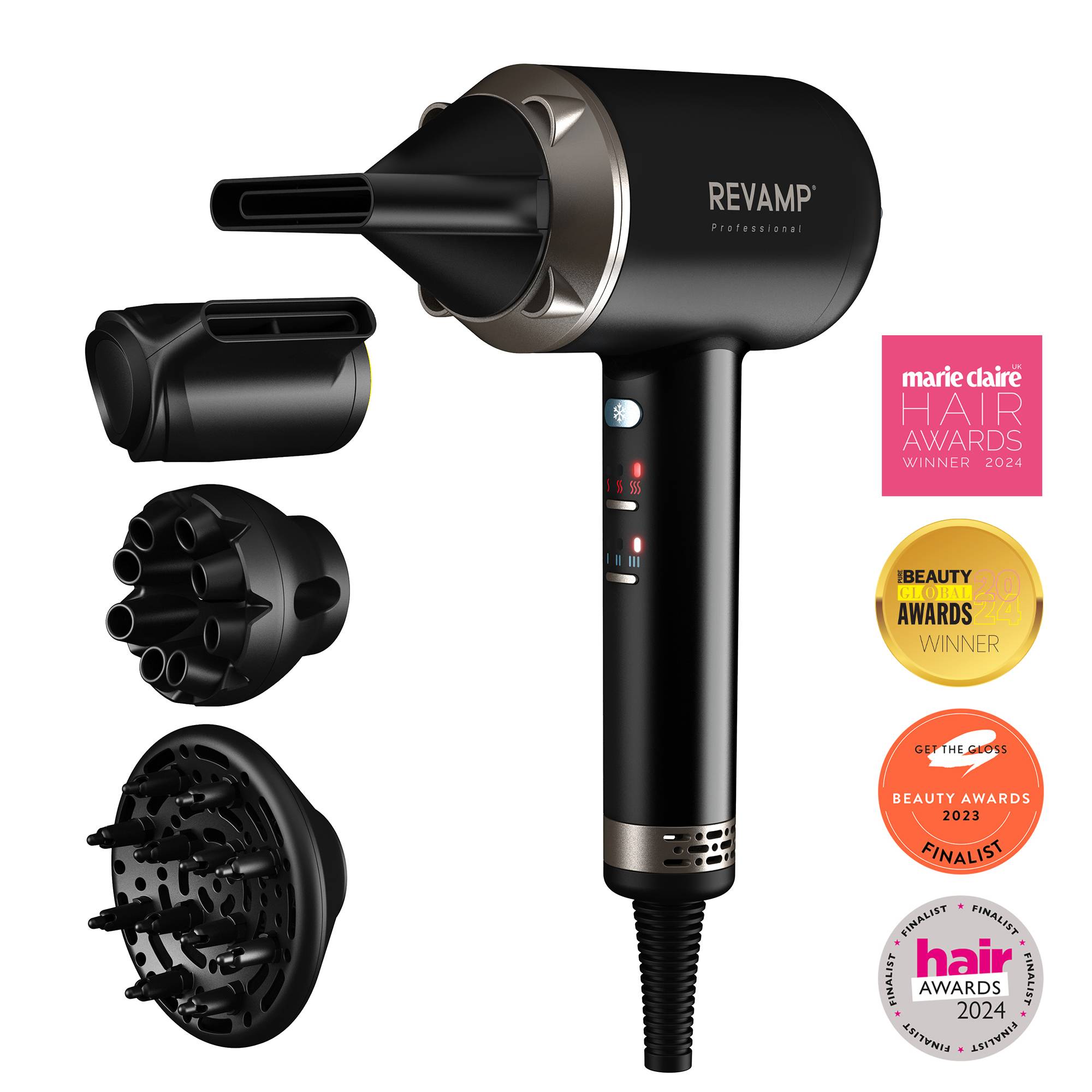 Sèche-cheveux ionique Revamp