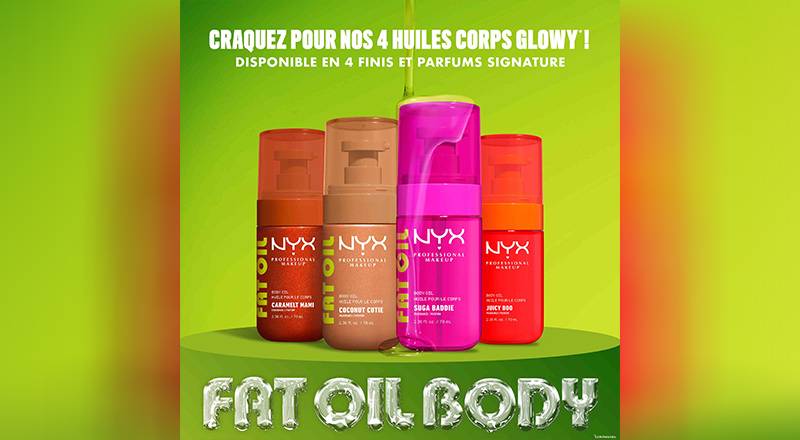 NYX Fat Oil Glossy Skin Body Oil