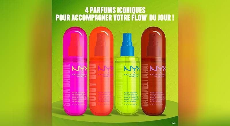 NYX Body Hair Fragrance Mist