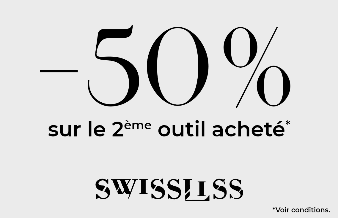 Offre 2ème à -50% Swissliss