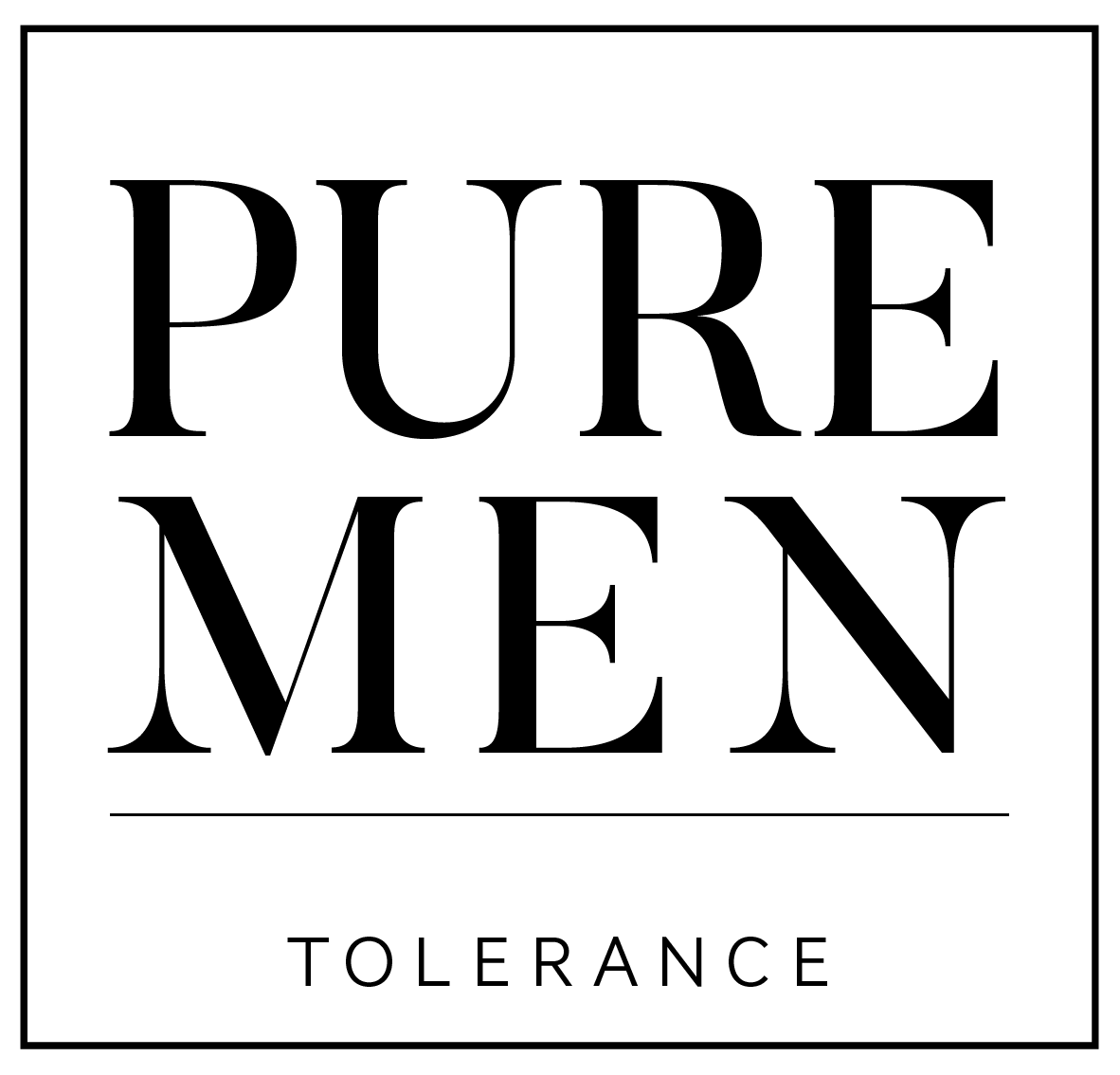 Logo Pure Men Tolerance