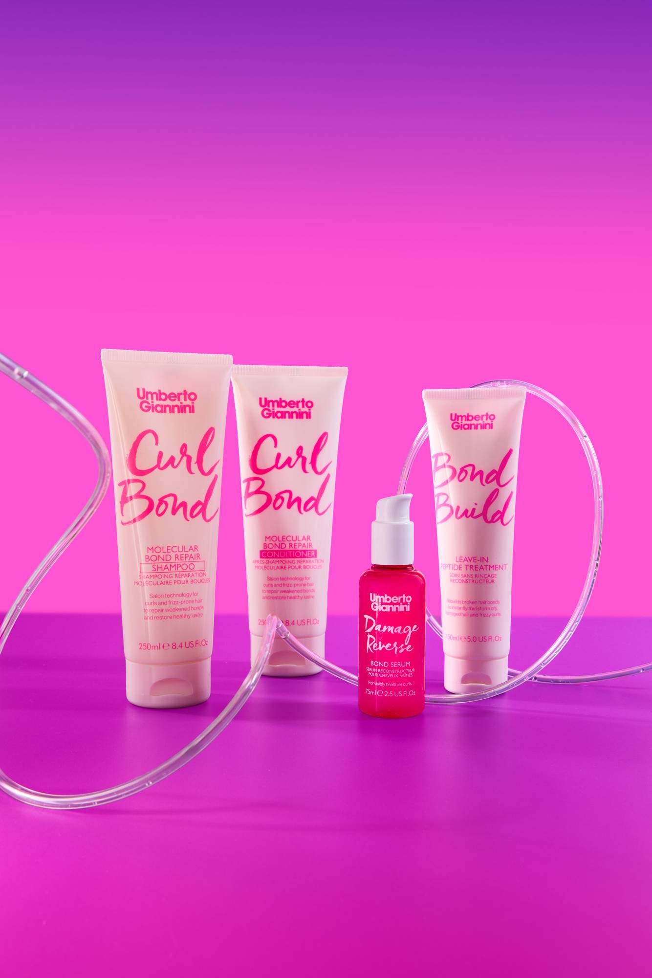 Visuel packshot group ambiance Curl Bond