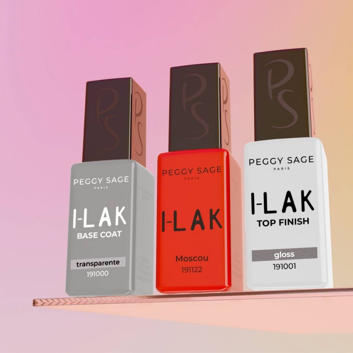 Vernis semi-permanent I-LAK Peggy Sage