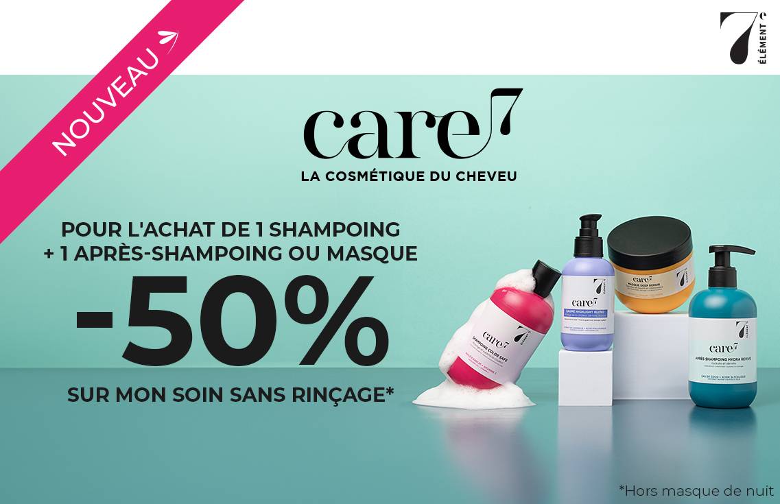 Soin sans rinçage Care7 à -50%