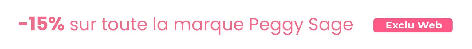 -15% sur Peggy Sage 