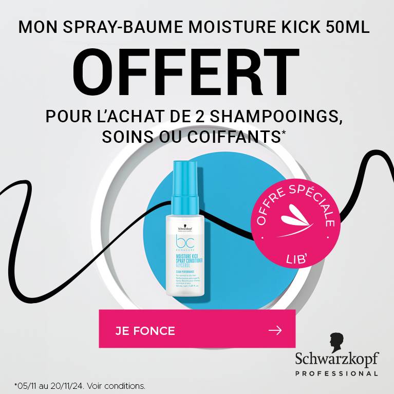 Spray-Baume Moisture Kick 50ml Offert