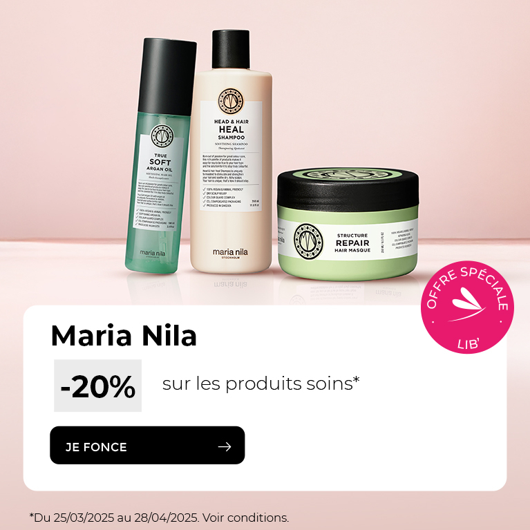 -20% sur la marque Maria Nila 