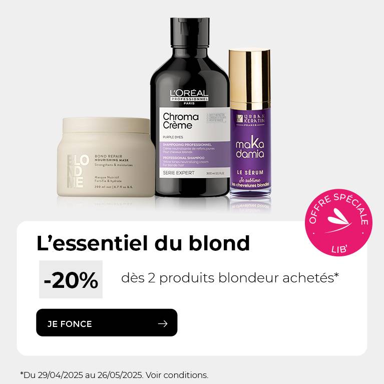 Offre pour les blondes