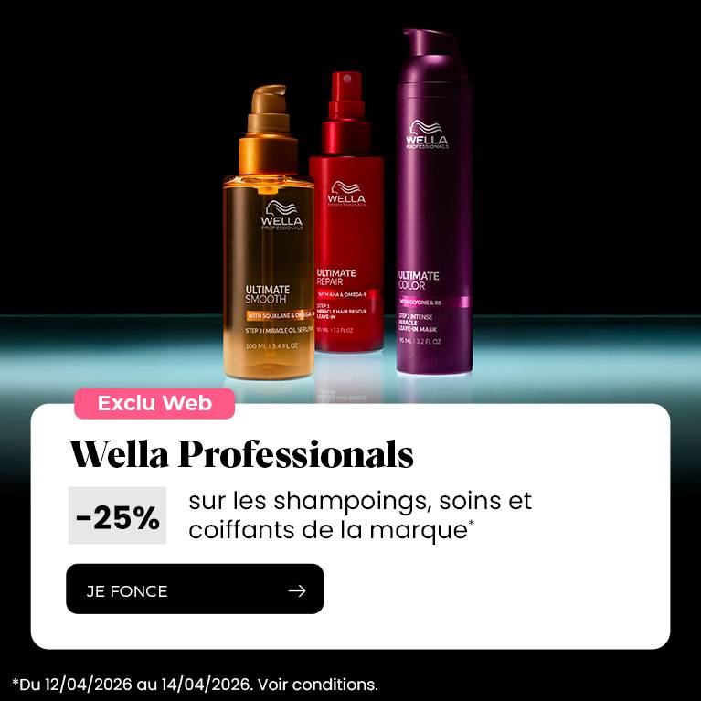 -25% sur le haircare de Wella