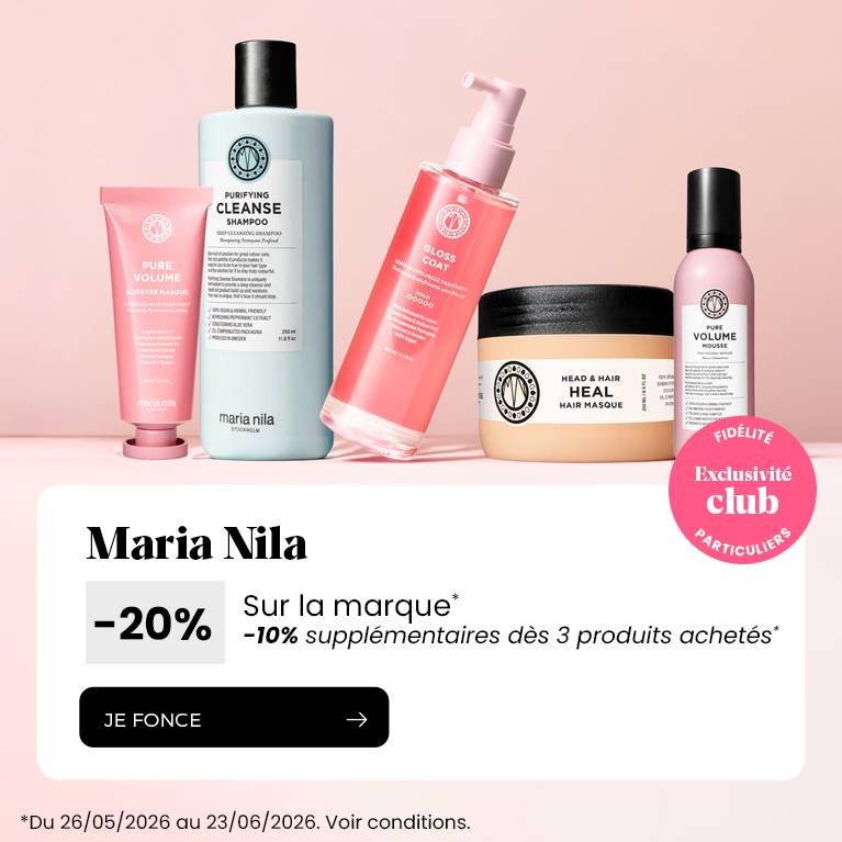 Maria Nila : -20% d&egrave;s 1, -10% en plus d&egrave;s 3