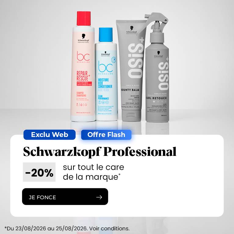 -20% sur la marque Schwarzkopf Professional