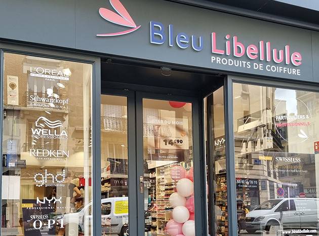 Bleu Libellule Vaugirard, Magasins