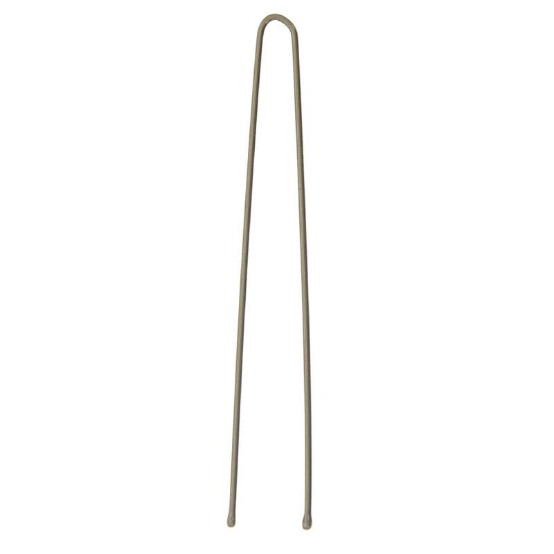 Epingles à chignon bouts perlés 70mm Bronze de la marque Coiffeo Contenance 500g - 1