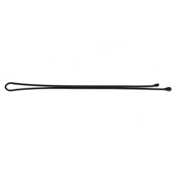 Pinces lisettes bouts perlés 70mm x40 Noir de la marque Coiffeo - 1