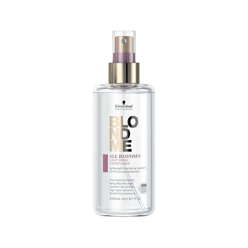 Spray baume léger BlondMe de la marque Schwarzkopf Professional Contenance 200ml - 1