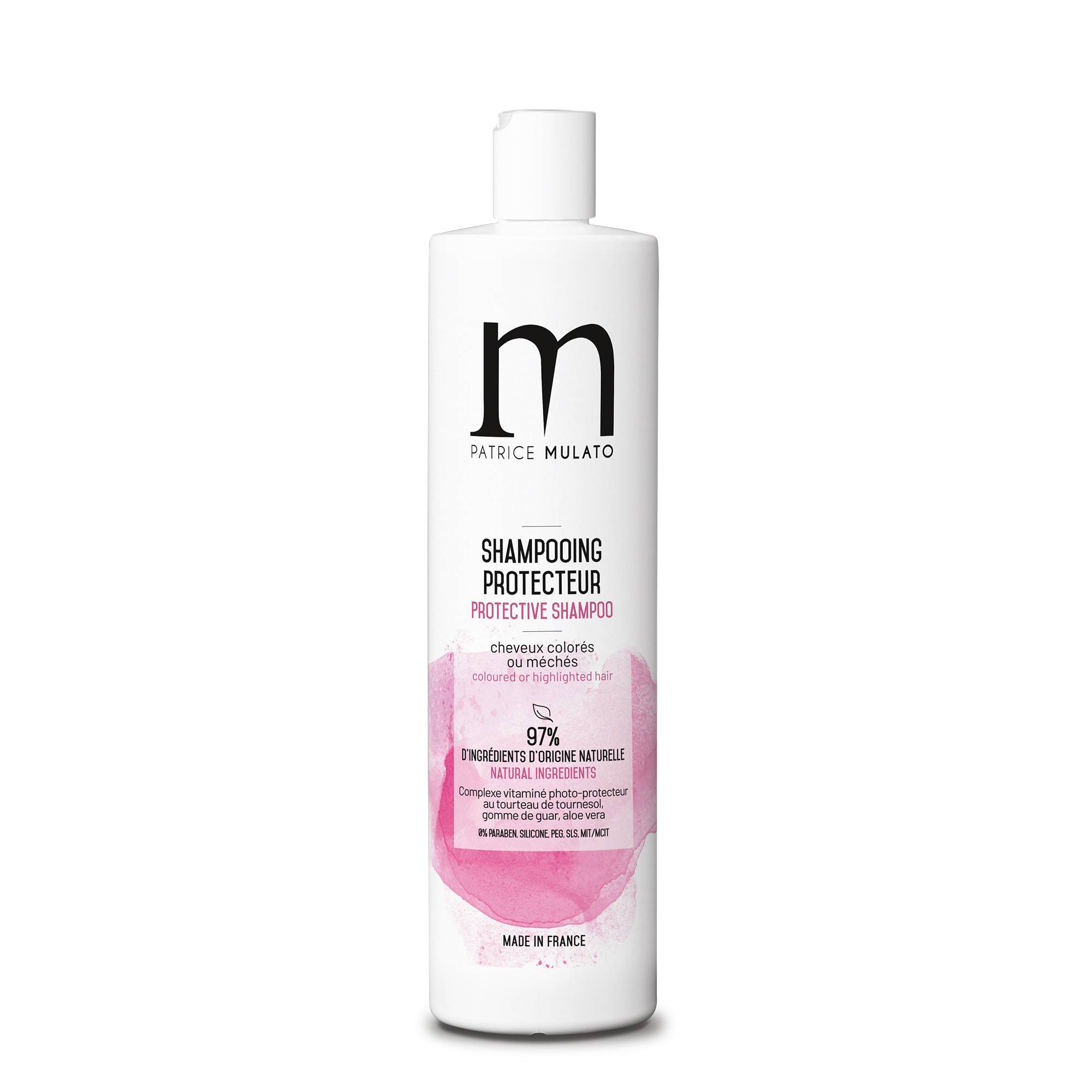 Shampooing protecteur Traitant cheveux colorés de la marque Mulato Contenance 500ml - 1