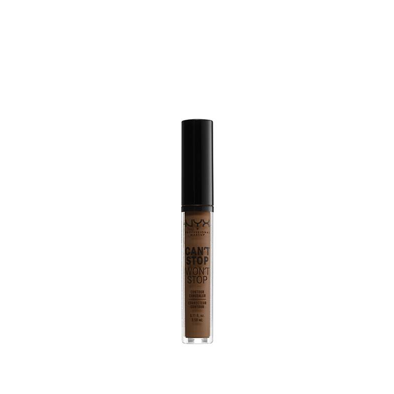 Anti-cernes & correcteur Can't stop won't stop Concealer Mocha de la marque NYX Professional Makeup Contenance 3ml - 1