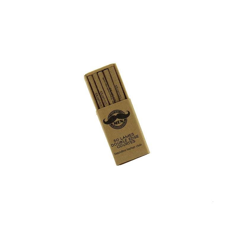 Boîte de 50 lames Double edge Courtes de la marque Pure Men Tolerance - 1