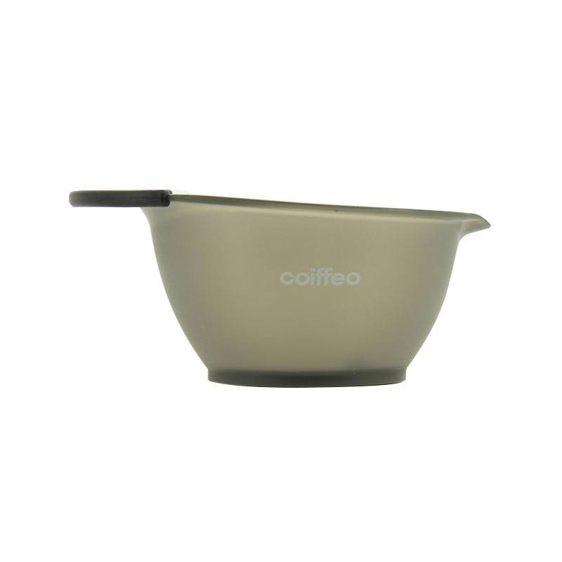 Bol avec bordure et poignée en silicone Noir de la marque Coiffeo - 1