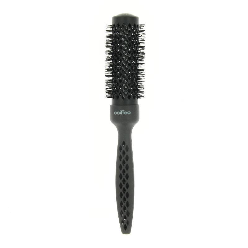 Brosse ronde Carbone argan 32mm de la marque Coiffeo - 1