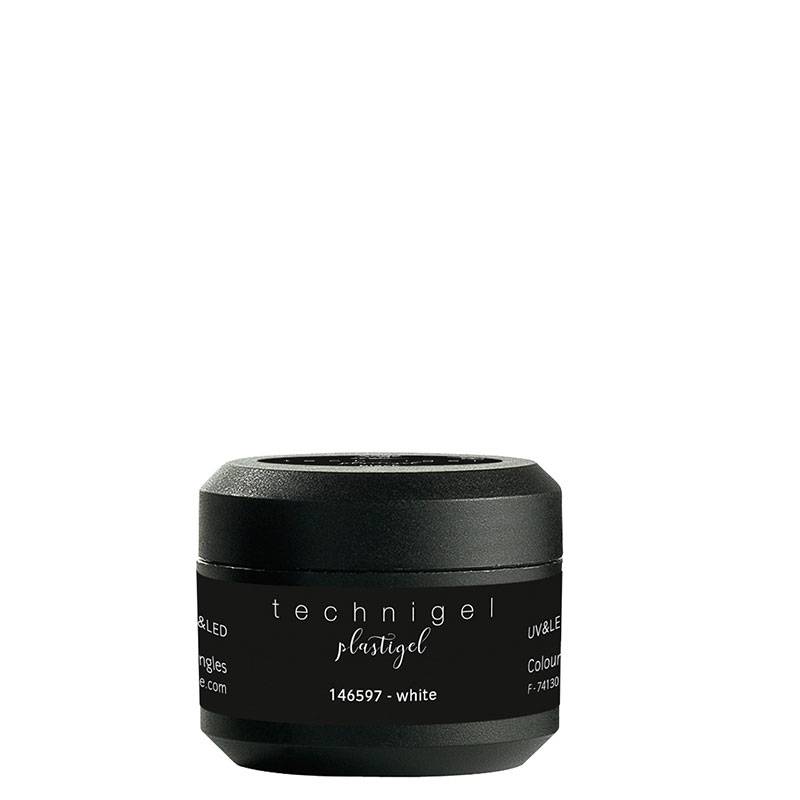 Gel de couleur UV & LED Plastigel - White 5g de la marque Peggy Sage Contenance 5g - 1