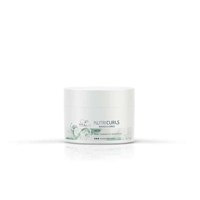 Soin profond cheveux ondulés et bouclés - Mask Nutricurls de la marque Wella Professionals Contenance 150ml - 1