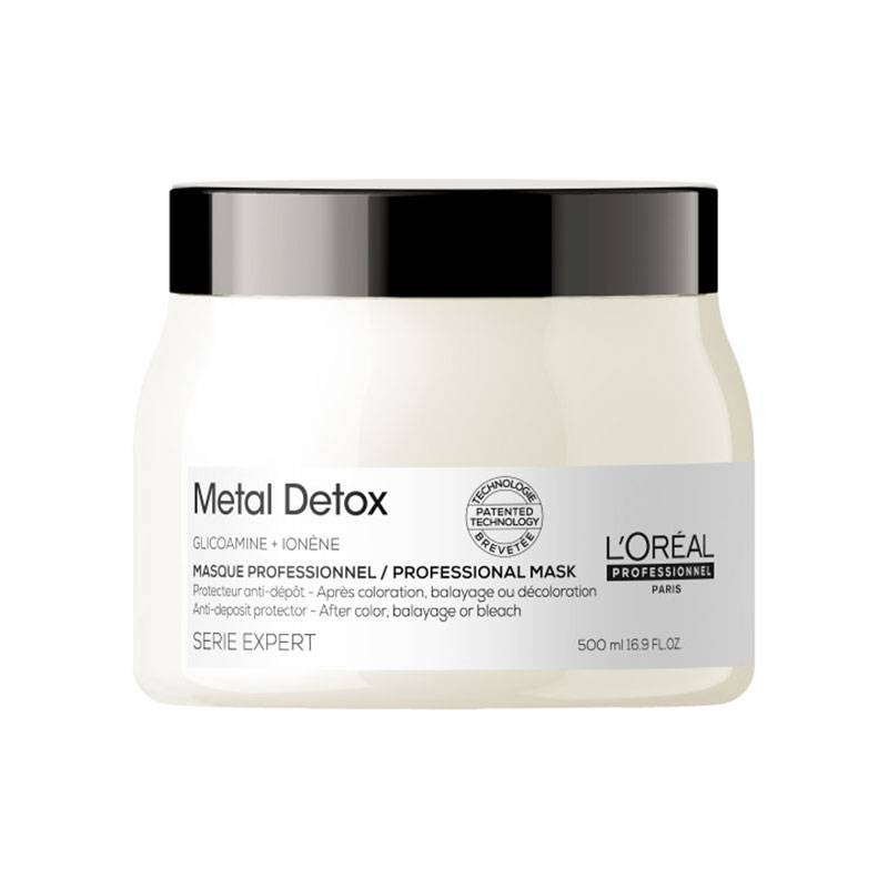 Masque Metal Detox de la marque L'Oréal Professionnel Contenance 500ml - 1