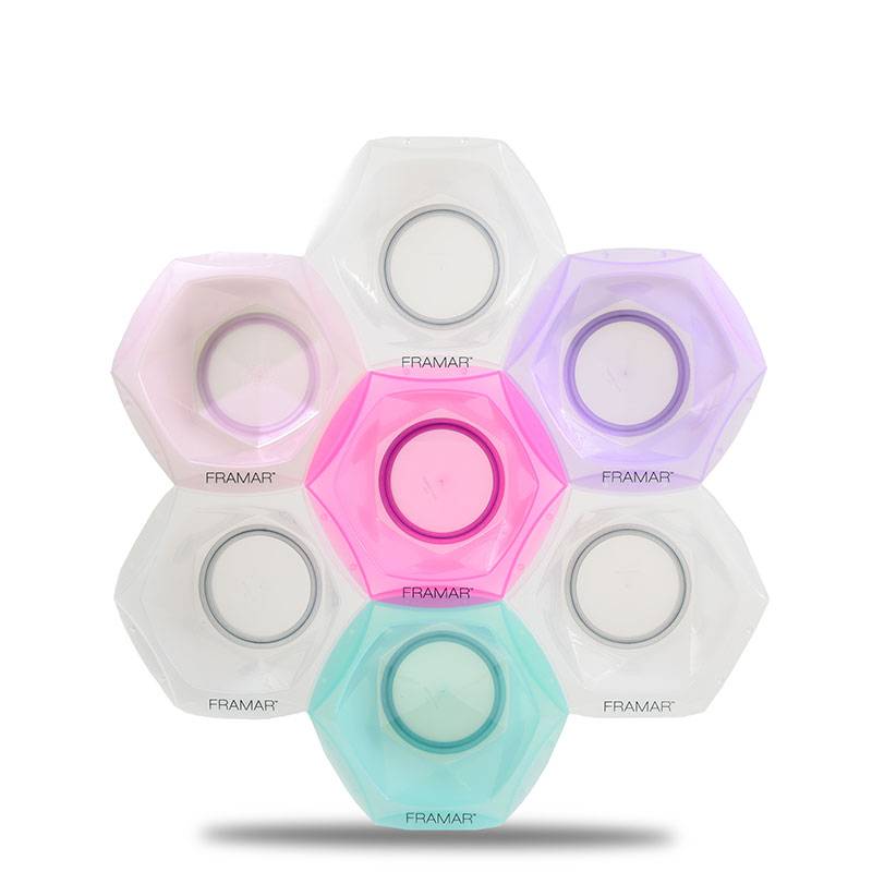 Lot 7 bols coloration Connet & Color de la marque Framar - 1