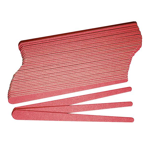 Lot de 36 limes à ongles manucure 150-180 ongles fragiles Rouge de la marque Peggy Sage - 1
