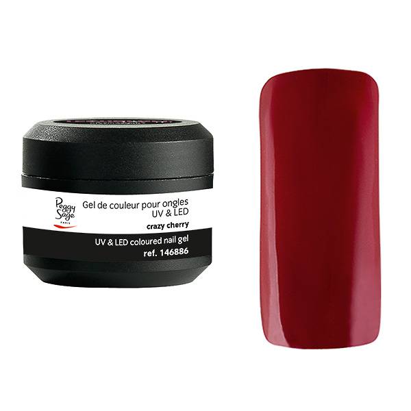 Gel de couleur UV & LED Technigel Color It Crazy cherry de la marque Peggy Sage - 1