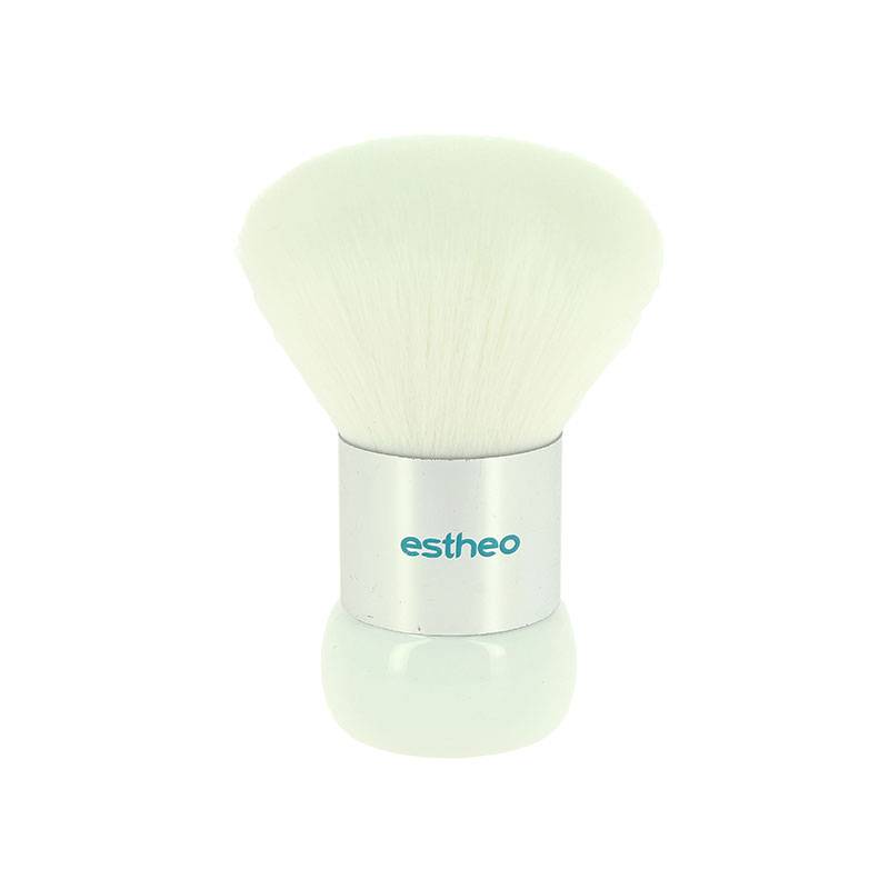 Pinceau anti-poussière Blanc & Argent de la marque Estheo - 1