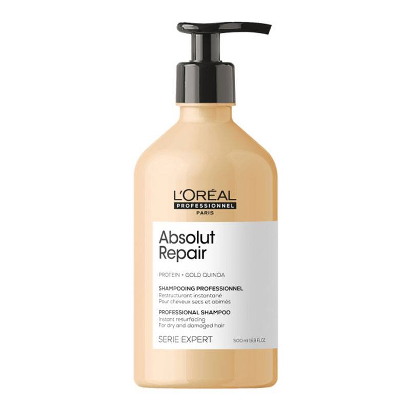 Shampoing restructurant Absolut Repair Gold de la marque L'Oréal Professionnel Contenance 500ml - 1