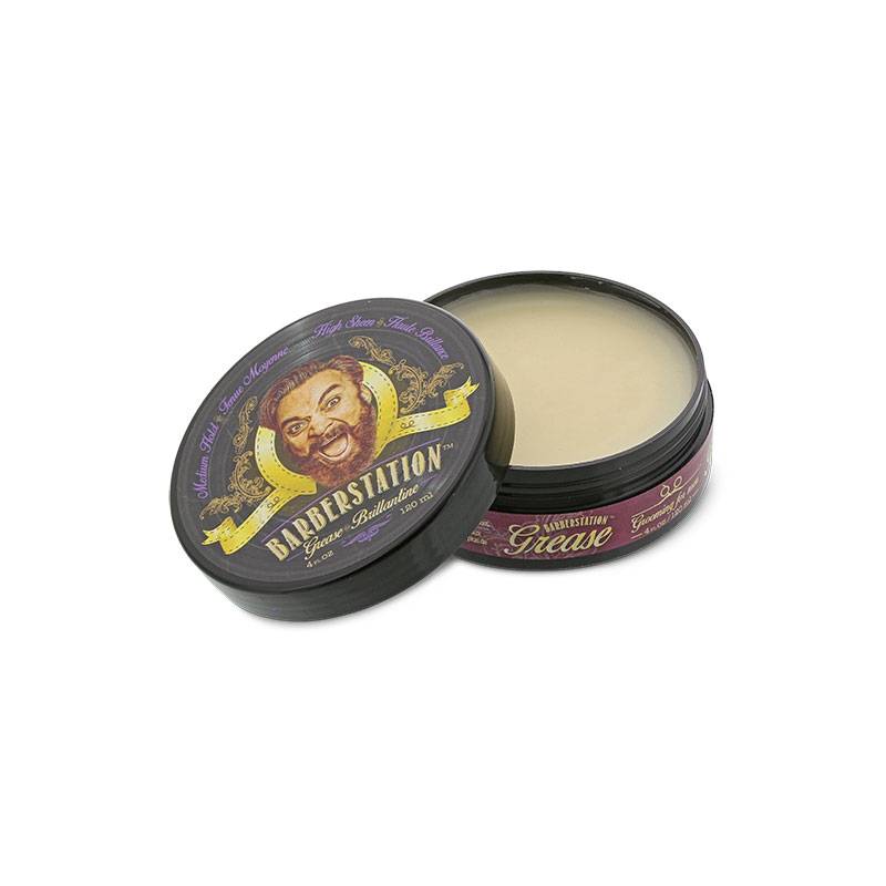 Brillantine cheveux Grease de la marque Barberstation Contenance 120ml - 1