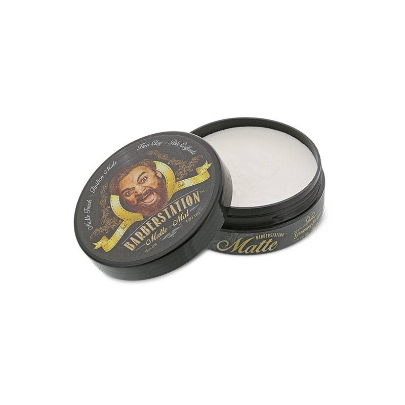 Pate de coiffage Matte de la marque Barberstation Contenance 120ml - 1