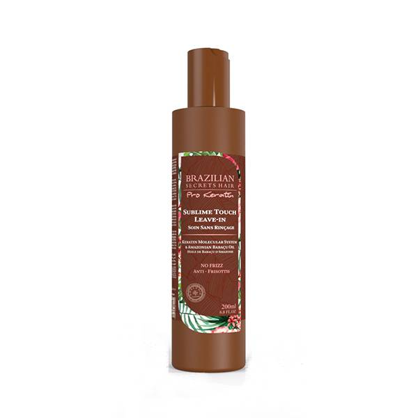 Crème sans rinçage Sublime Touch - Pro Keratin de la marque Brazilian Secrets Hair Contenance 200ml - 1