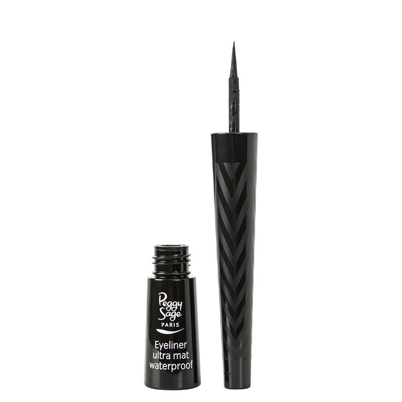 Eyeliner ultra mat waterproof noir de la marque Peggy Sage Contenance 2ml - 1