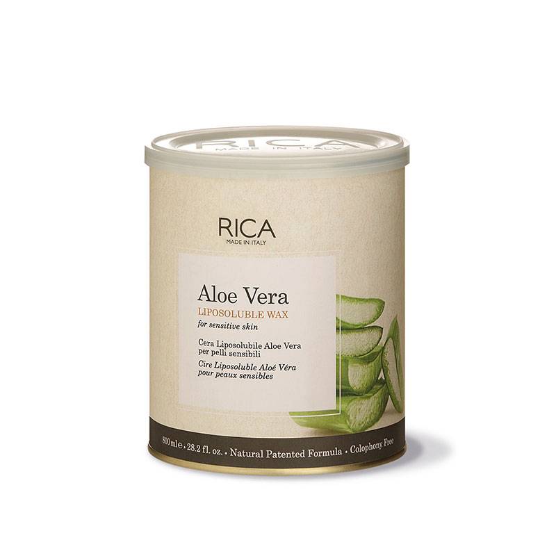 Cire liposoluble à l'Aloé Véra de la marque Rica Contenance 800ml - 1