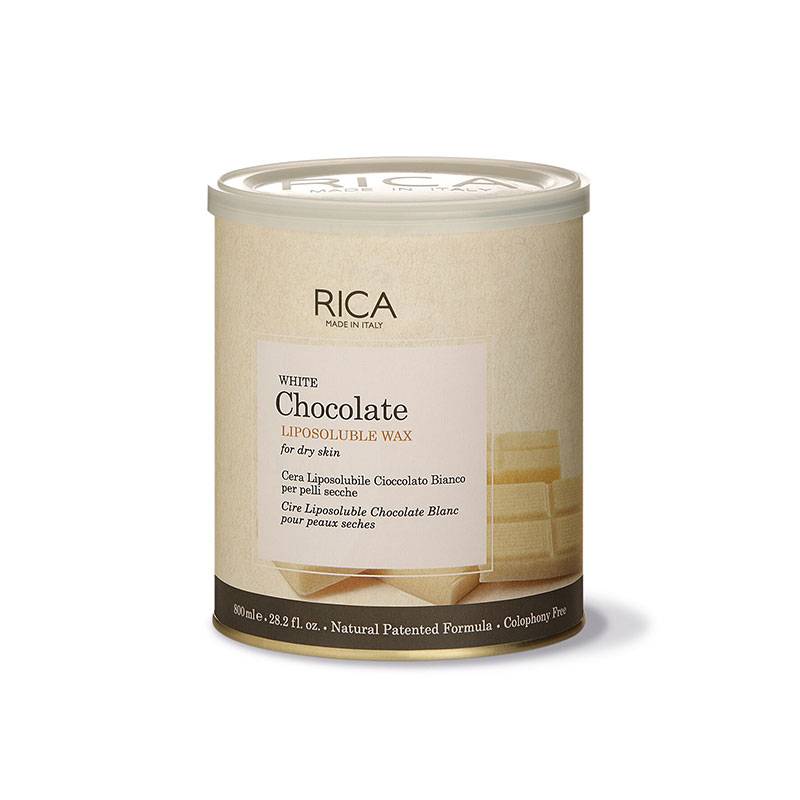 Cire liposoluble au Chocolat blanc de la marque Rica Contenance 800ml - 1