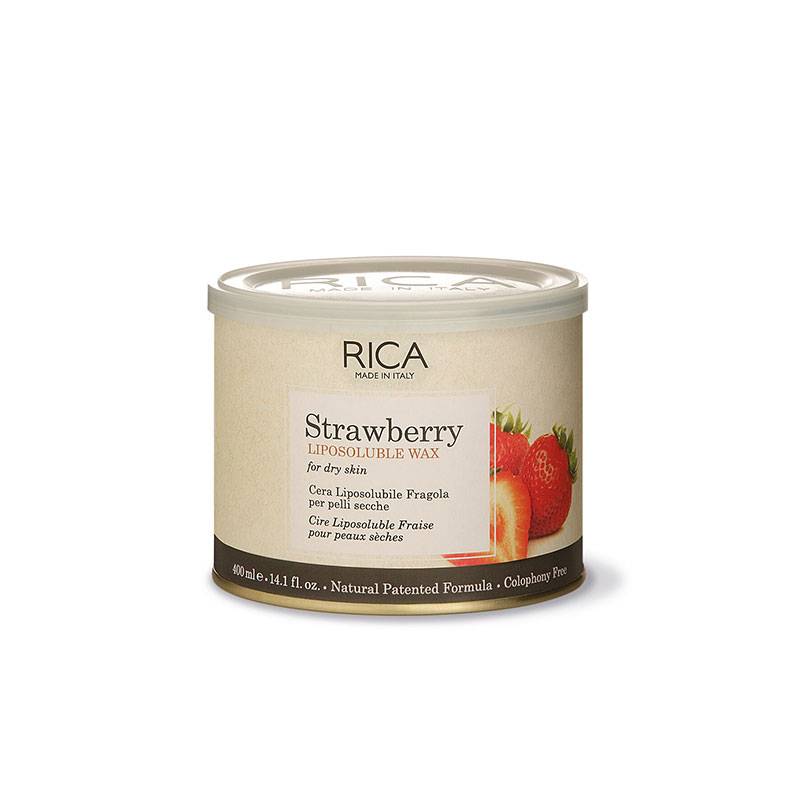 Cire liposoluble à la Fraise de la marque Rica Contenance 400ml - 1