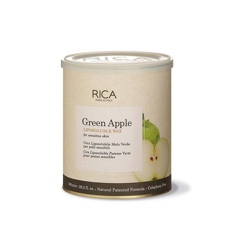 Cire liposoluble à la Pomme verte de la marque Rica Contenance 800ml - 1