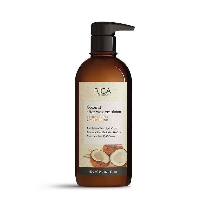 Emulsion post-épilation à la noix de Coco de la marque Rica Contenance 500ml - 1