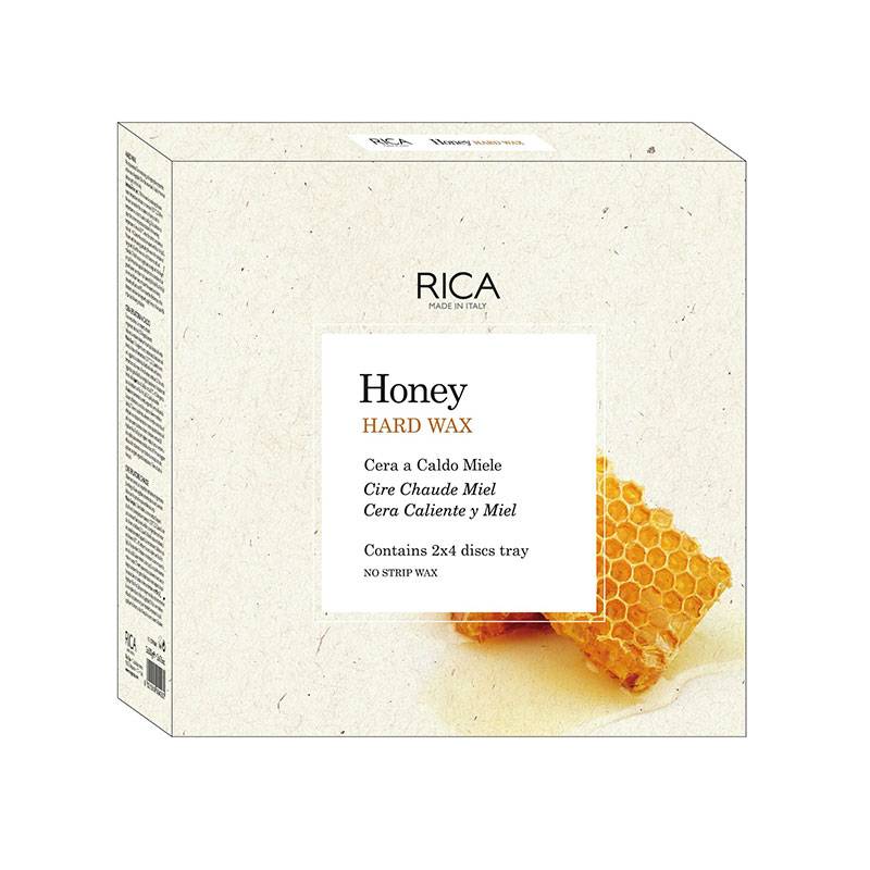 Galets cire chaude Miel 2x500g de la marque Rica Contenance 1000g - 1