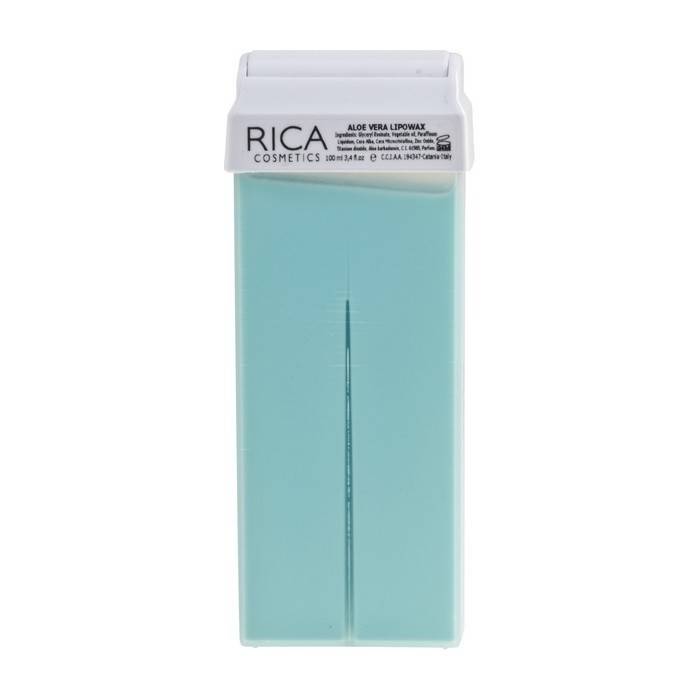 Cartouche cire d'épilation Aloe vera de la marque Rica Contenance 100ml - 1