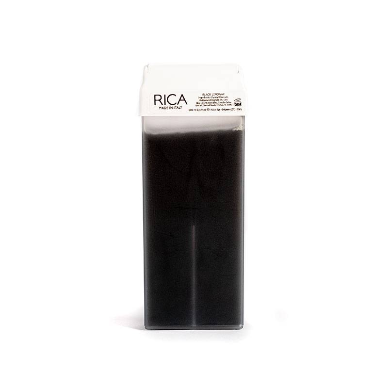 Cartouche cire liposoluble noire charbon végétal de la marque Rica Contenance 100ml - 1