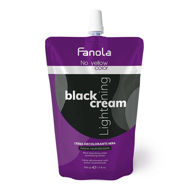 Crème décolorante noire de la marque Fanola Contenance 500g - 1
