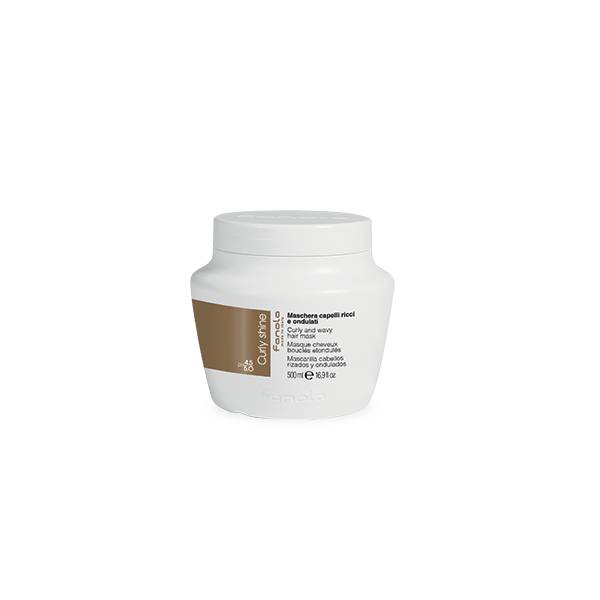 Masque cheveux bouclés et ondulés Only Shine de la marque Fanola Contenance 500ml - 1